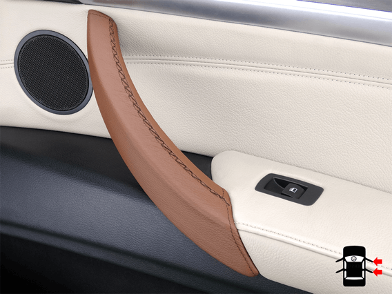 right passenger door handle cover brown bmw x6 e71