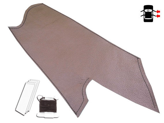 right door handle leather bmw x5 sport brown