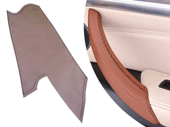 right interior door handle cover bmw x5 brown